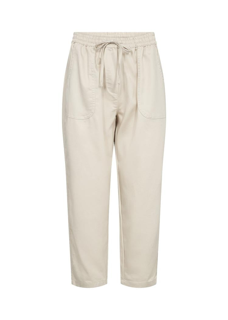 SC-AKILA 23-C Capri i bomull-Shorts og Capri-Soya