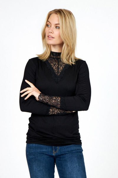 SC-MARICA 20 topp med blonde hals-Topper og t-shirts-Soya