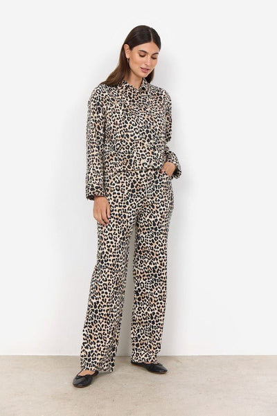SC-OWENA 2 leo Jakke bomull m stretch-Blazere og veste-Soya
