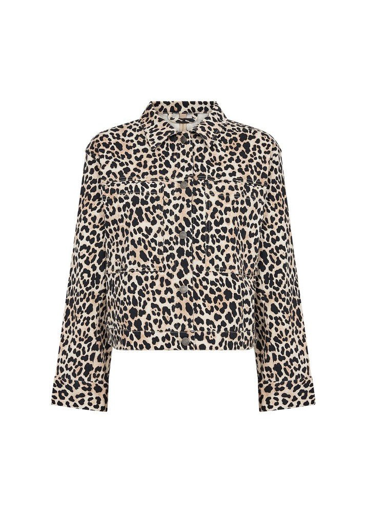 SC-OWENA 2 leo Jakke bomull m stretch-Blazere og veste-Soya