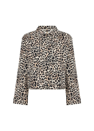SC-OWENA 2 leo Jakke bomull m stretch-Blazere og veste-Soya