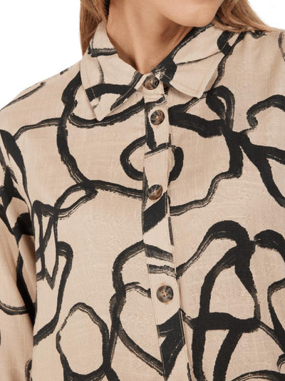 Skjorte med print-Bluser og skjorter-Signature