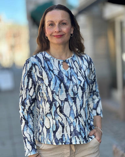 T-skjorte i bomull-Topper og t-shirts-Signature