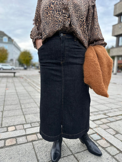 GIVIA Jeans stretch skjørt