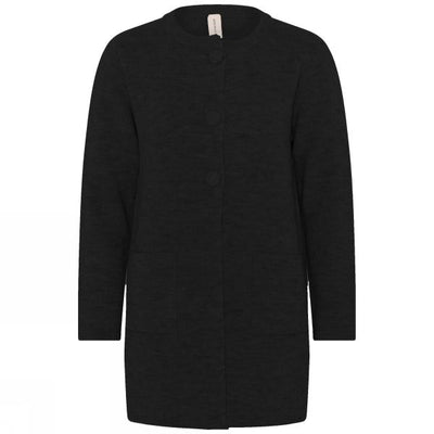 Classic lang cardigan m knapper