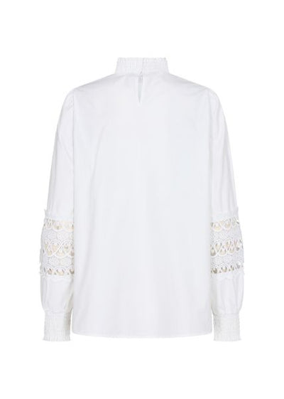 SC-NETTI 62 bluse med blondeeffekt