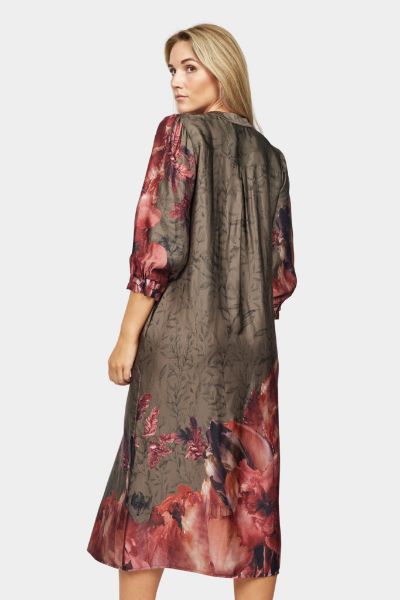 ALMAS kjole med print
