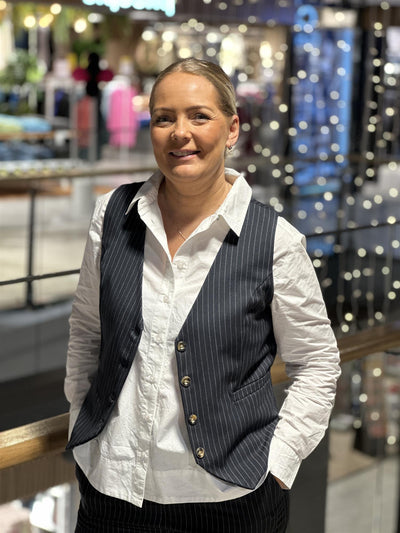 SBDiego Vest med pinstripe