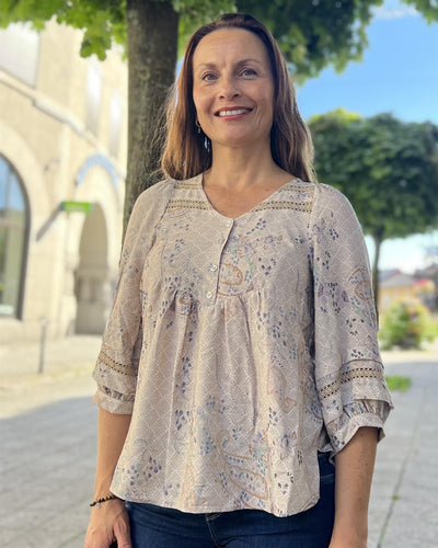 Lizette bluse i viskose
