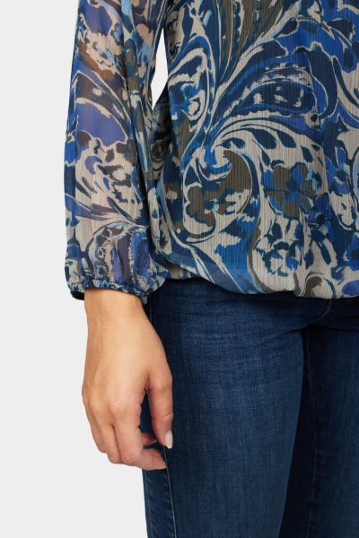 DANKA Bluse i chiffon