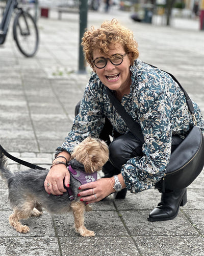 SC-TARITA 1 bluse med bindeeff i hals