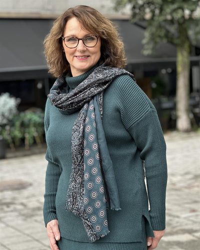 SC-KANITA 8 ribbet genser
