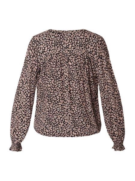Bluse viskose og smock effekt