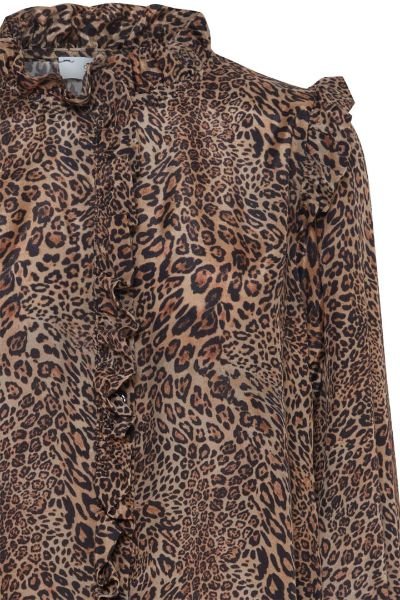 SBSimba bluse leopard print